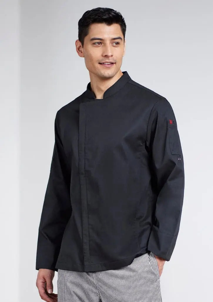 Biz Collection Men's Alfresco Long Sleeve Chef Jacket CH330ML Biz Collection
